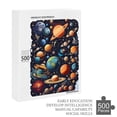 thumbnail image 6 of 500-Piece Cosmic Planet Puzzle – Brain-Teasing Challenge, Fun for Adults and Families, 6 of 8
