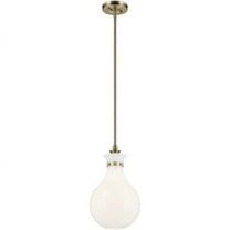 52776CPZ Kichler Lighting Laria - 1 Light Medium Pendant-16.25 Inch Tall and 9.75 Inch Wide-Champagne Bronze Finish