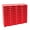 Red, variant on Household Multipurpose Storage Box with Colorful Appeal for Everyday Use
