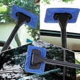 thumbnail image 3 of Car Window Cleaner Brush Kit Windshield Cleaning Wash Tool Inside Interior Auto Glass Wiper With Long Handle Car Accessories, 3 of 4