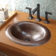 thumbnail image 5 of Native Trails Cps86 Maestro Lotus 18" Oval Copper Drop In Bathroom Sink - Copper, 5 of 7