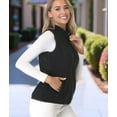 thumbnail image 5 of Women'S Fleece Vest Soft Sleeveless Classic Fit with Zip Up Pockets, 5 of 9