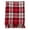 Red, variant on 16 x 72 in. Embroidered Block Print Table Runner, Ivory