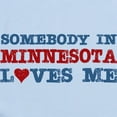 thumbnail image 2 of CafePress - Somebody In Minnesota Loves Me Infant Bodysuit - Baby Light Bodysuit, Size Newborn - 24 Months, 2 of 4