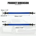 thumbnail image 3 of Unique Bargains 2pcs 150mm 5.91' Car Splitter Support Rods Adjustable Front Rear Bumper Lip Splitter Strut Rod Tie Support Bars Black, 3 of 7