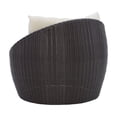 thumbnail image 4 of Linon Rowan Snuggle Chair Brown, 4 of 8