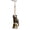C, variant on Cat Wind Chime Hanging Decor, Cute Metal Cat Bell Ornament, Outdoor Garden Wind Chimes for Balcony, Patio & Home, Gift for Cat Lovers