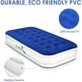 EnerPlex Luxury 13 Inch Double High Twin Air Mattress with Internal