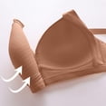 thumbnail image 4 of Timegard Wireless Bras for Women 2pc Ruched Full Support Adjustable Strap Comfy Daily Seniors Bras, 4 of 7