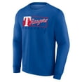 thumbnail image 2 of Men's Profile Royal Texas Rangers Big & Tall Pullover Sweatshirt, 2 of 3
