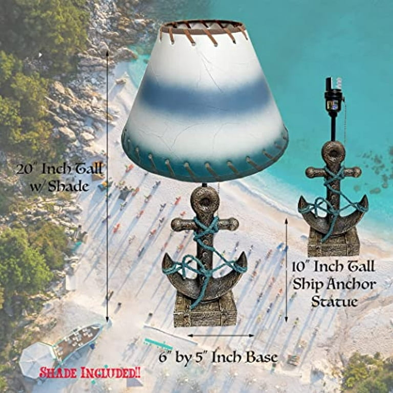 Ocean themed table lamps 2025