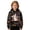 00-Black1303, variant on Lullu Girls Halloween Hoodie Graphic Pullover Hooded Sweatshirt, Sizes 4-14