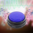 thumbnail image 3 of Recordable Talking Button with Led Function Learning Resources Buzzers Orange+Blue+Green+Pink, 3 of 4
