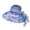 Blue, variant on ZHENHONG Sun Hats for Women Women's Spring And Summer Large Brimmed Sunshade Hat Outdoor Travel Covering Fisherman's Hat Fashion Sun Hats