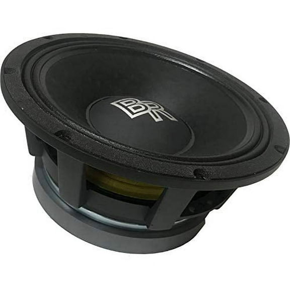 Bass Rockers Loud and Powerful Car Audio Bass Mid Range Mid Bass Speaker, 1200W 600W, Black