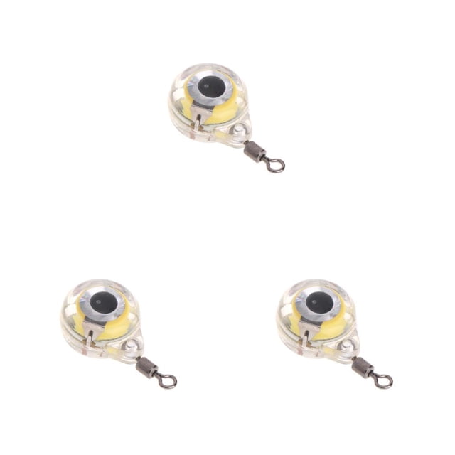 Greeniant Señuelo de pesca Luz LED Mar Iluminación de agua dulce Cebo de pez artificial Plástico Reutilizable Lámpara de simulación brillante Verde Type1 NO1 Greeniant CBP193913