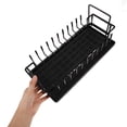 thumbnail image 3 of BESTYASH Organizador De Cocina Negro Con Escurridor Ajustable Para Platos Y Utensilios Con Drenaje Efectivo, 3 of 8
