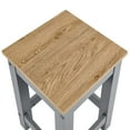 thumbnail image 3 of Galley3-Piece Kitchen Island and Stool Set in Oak Gray, 3 of 13