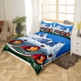 thumbnail image 2 of Funda nórdica Queen Size Bird Print Juego de cama Boho Animales Salvajes Exóticos, 2 of 7
