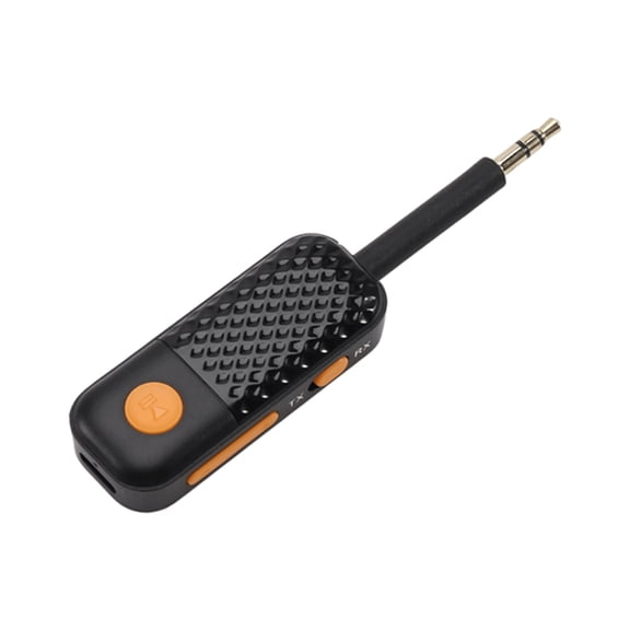ABS Bluetooth 5.4 Transmitter Receiver 3.5mm AUX, TX/RX Dual Mode, Low Latency for Car TV PC Headphones