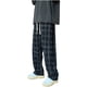 thumbnail image 1 of Pantalones largos de moda para hombre, con cordón, cintura elástica, color sólido, informales, largos para correr, pantalones para hombre, 1 of 7