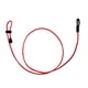thumbnail image 3 of Correa/accesorio para caña de remo, kayak, canoa, balsa, bote de 47 pulgadas con clip de resorte rojo, 3 of 7