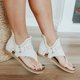 thumbnail image 1 of Nuevas chanclas casuales de gran tamaño Chanclas de playa planas Sandalias de mujer Wmkox8yii shjk5004, 1 of 5