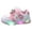 Pink, variant on Otqutp Toddler Cute Sneakers Baby Walking Athletic Shoes Boys Girls Lightweight Sneakers Wide Slip On Running Trainers