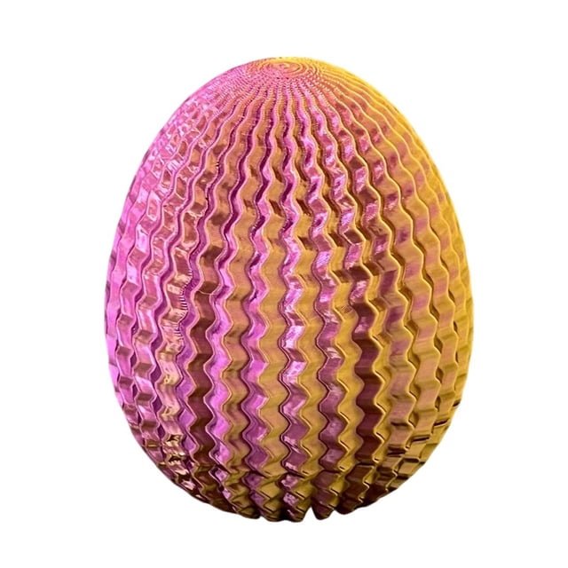 3D Printed Maze Egg Toy Stress Relief Educational Labyrinth Egg Storage Box Container Fidget Toy Home Office Easter Decoration