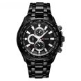 thumbnail image 5 of Reloj suizo para hombre, correa de acero inoxidable, reloj de cuarzo de alta calidad a la moda, 5 of 5