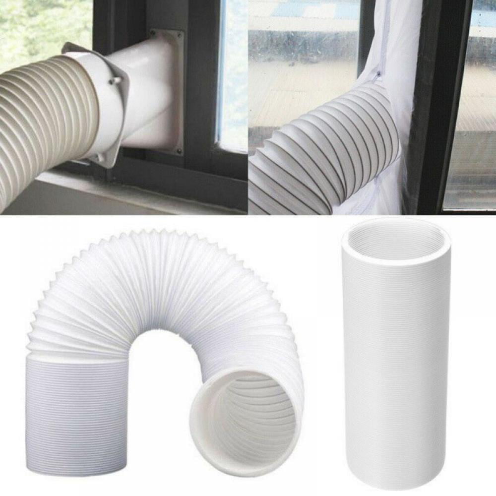 5 Diameter Venting Duct Extension Kit Universal Flexible AC Exhaust Hose for LG AGPTEK Air Conditioner Hose Pipe JHS Counterclockwise Honeywell Length up to 5 Other Portable AC Haier 
