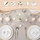 thumbnail image 3 of Uxcell 8 Pcs Manteles Individuales Redondos Tejidos, Mantel Lavable de 7 Pulgadas Resistente al Calor Decorativo para Mesa de Comedor de Cocina Encimera, Beige/Gris, 3 of 7