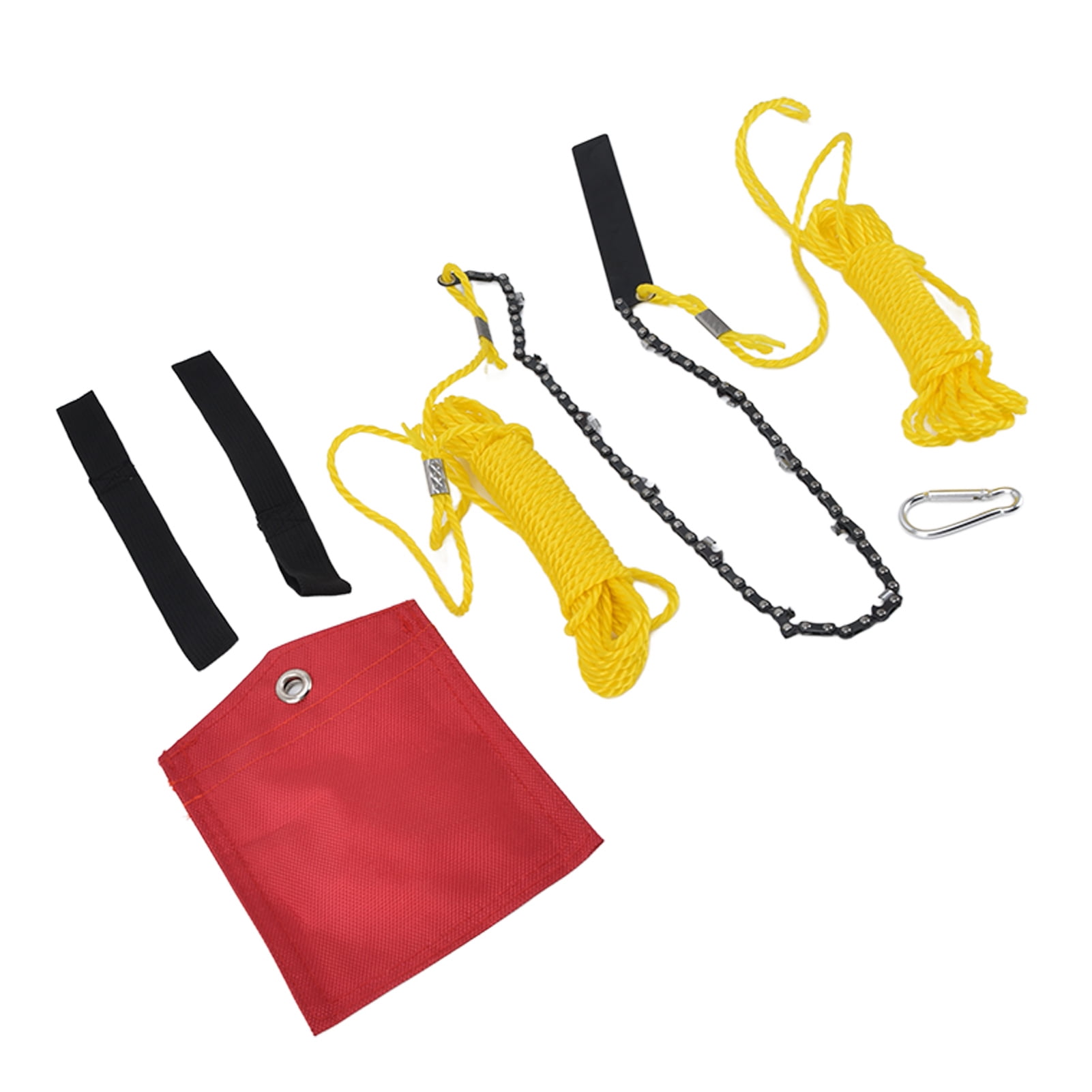 Pocket Chainsaw, 24 Inches 34 Sections 11 Knives Wire Saw Portable Rope Saw Folding Chainsaw For