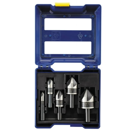 UPC: 0042526917196 | Irwin 1877793 Metal Countersink 5 Piece Set