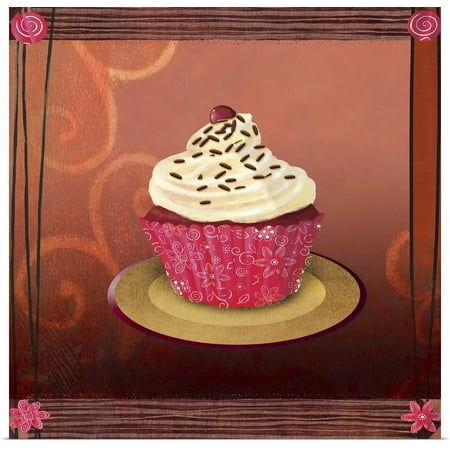 - Great BIG Canvas | Rolled Fiona Stokes-Gilbert Poster Print entitled Cherry Swirl