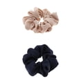 thumbnail image 1 of 2 Uds. de Gomas para el cabellero de para Mujer, Accesorios para , Tocados para Moño Salvador coleteros de seda para el cabello, 1 of 10