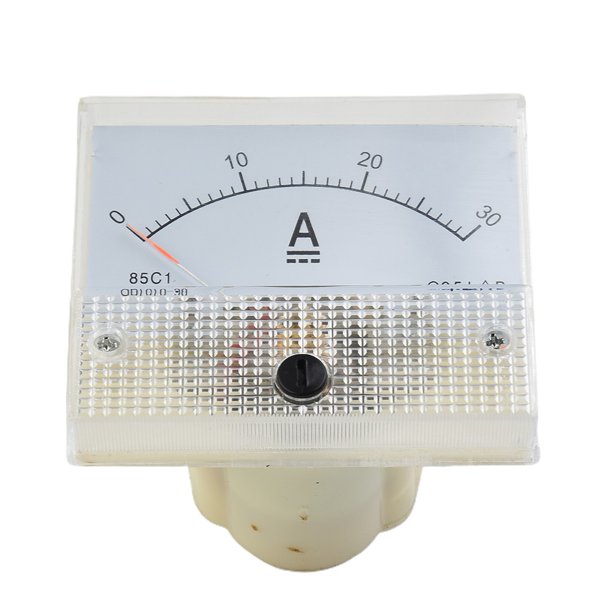 DC 30A Analog Ammeter Panel 0-30A Current Meter Analog Amperemeter DC 30A Analog Ammeter Panel 0-30A Current Meter Analog Amperemeter