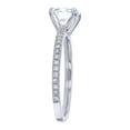 thumbnail image 7 of 14K White Gold 1-1/4 ct. Certified Natural Diamonds Solitaire Engagement Ring By Hollywood Hills Jewelers, 7 of 7