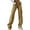 Brown, variant on Turilly Womens Cargo Pants 2023 Women's Casual Pants Cowboy Pocket Straight Cylinder Overalls Solid Color