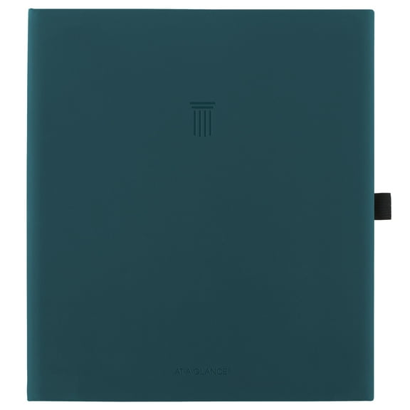 AT-A-GLANCE FOUNDATION GOAL SETTING Undated Weekly Monthly Planner Blue Large 8