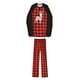 thumbnail image 2 of Sonducket Pijamas navideños Familia a juego Vacaciones Navidad Loungewear Cuadros Manga larga Pijama HOMBRE XXL, 2 of 6