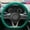 Green, variant on Car Silicone Steering Wheel Protective Cover Auto Universal Anti-Slip B5I9