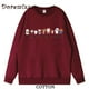 thumbnail image 5 of Sudadera holgada de gran tamaño para mujer, sudaderas con capucha de nariz roja Rudolph, de algodón, de manga larga, jerséis informales para mujer, ropa Kawaii de Navidad, 5 of 5