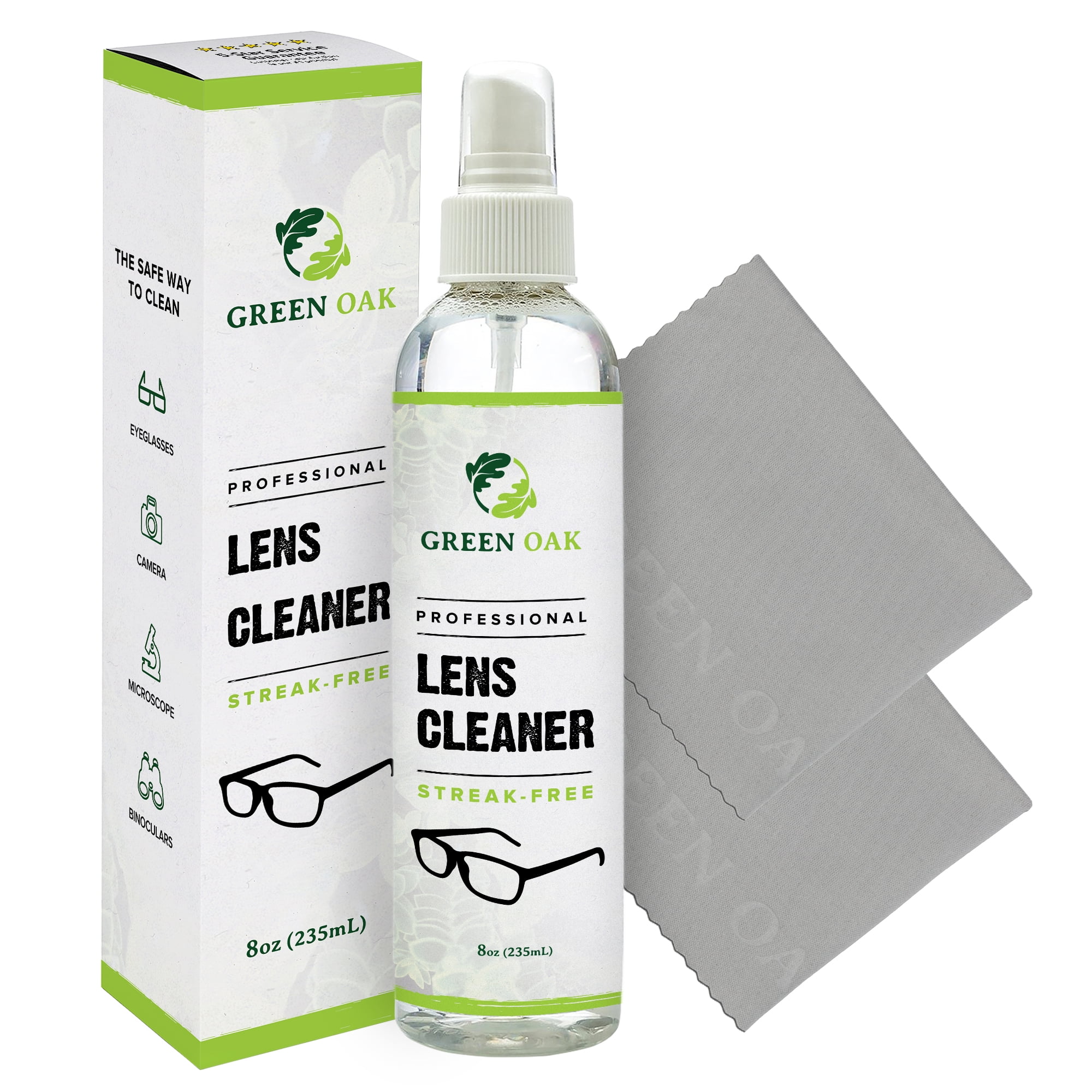 Lens Cleaner Spray Kit Green Oak Professional Lens Cleaner Spray with
