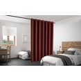 thumbnail image 2 of Legacy Decor Blackout Curtain with Grommet Top Room Divider, 180" W X 108" Tall, Burgundy Color, Indoor, 2 of 5