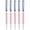silver, variant on Slccxzc 5 Pcs Five-pointed Star Pattern Ballpoint Pen Comfortable Writing Pens Business Supplies for Writing Drawing Note Taking