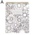 thumbnail image 1 of Color-In Notebook & Daily Planner Spiral Daily Planner, 1 of 1