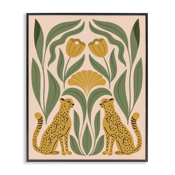 Stupell Industries Mid-Century Black Framed Giclee Art, 11 x 14, by Hey Bre! Creative Studio