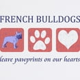 thumbnail image 2 of CafePress - French Bulldog Pawprints Mousepad - Non-slip Rubber Mousepad, Gaming Mouse Pad, 2 of 6