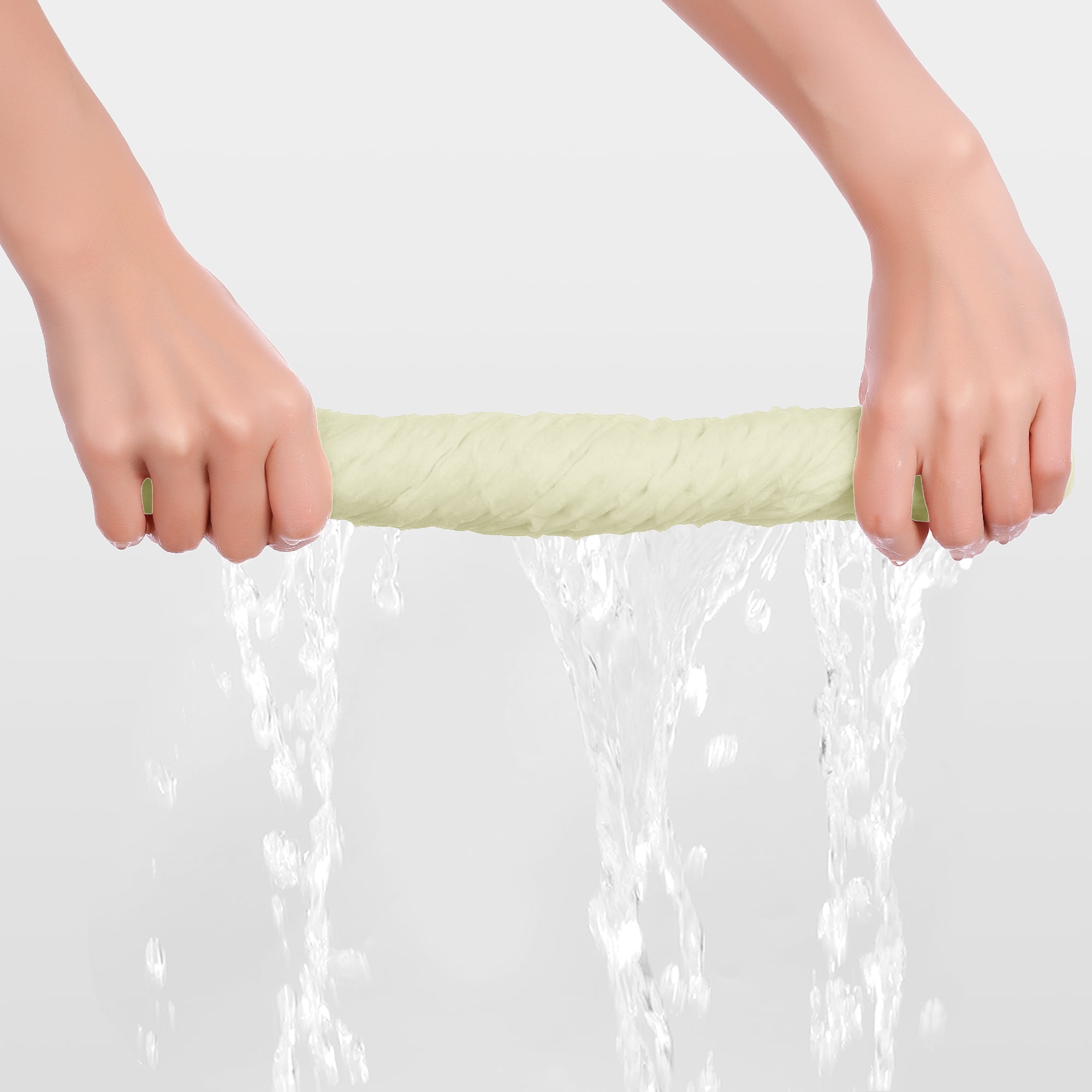 Unique Bargains Hand Towels 14" x 28" Soft Absorbent Towel Sets for Bathroom Hotel Kitchen White 4pk